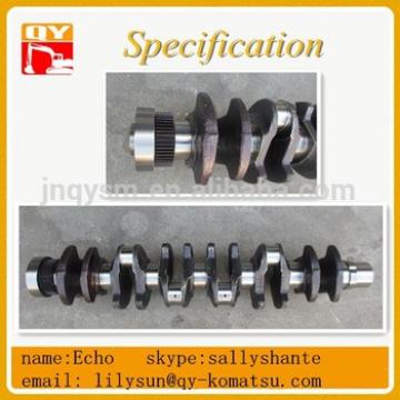 PC120-1 PC120-2 excavator parts engine forged crankshaft