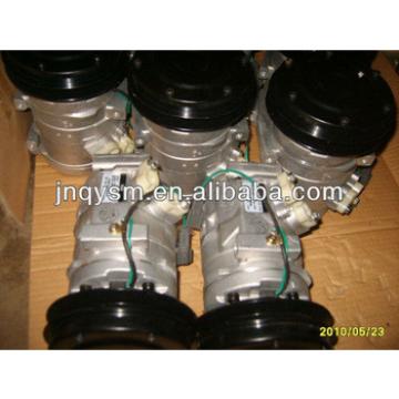 excavator PC200-7 air conditioner compressor part 20Y-979-6121, excavator cooling system