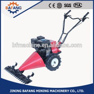 Walk behind sickle bar mower Gasoline scythe grass cutting mower