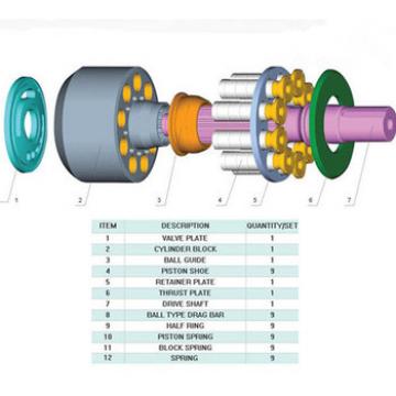 Hydraulic piston pump parts for PAMB38 MPT044 OPV27