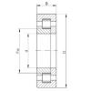 Original SKF Cylindrical Roller Bearings NUP218 E CX