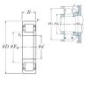 Original SKF Cylindrical Roller Bearings NUP2209 ET NSK