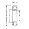 Original SKF Cylindrical Roller Bearings NUP2209 FBJ