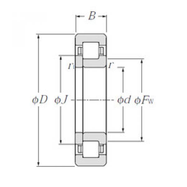 Original SKF Cylindrical Roller Bearings NUP2204E CYSD #1 image