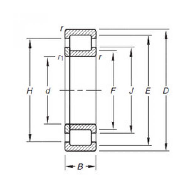 Original SKF Cylindrical Roller Bearings NUP2204E.TVP Timken #1 image