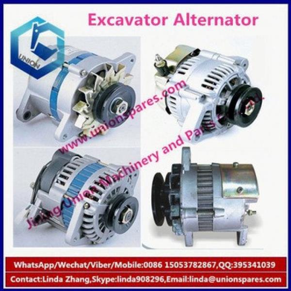 Factory price Zaxis zx200 excavator engine alternator generator #5 image