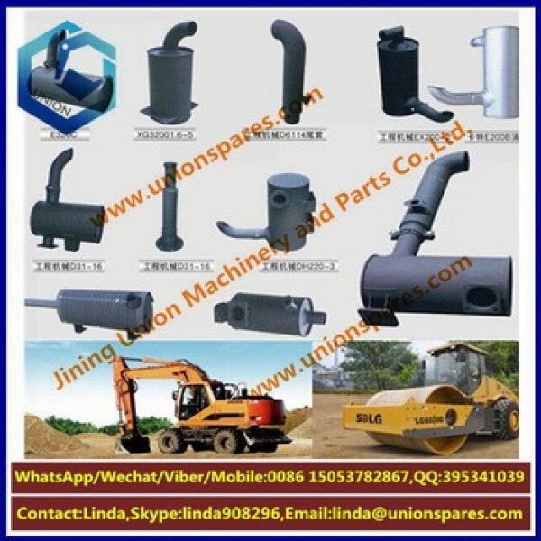 Factory price E320 Exhaust muffler Excavator muffler Construction Machinery Parts Silencer #5 image