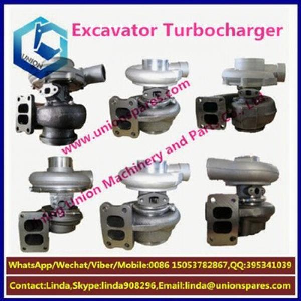 Hot sale for for komatsu PC2206 turbocharger model HX35 Part NO. 6735-81-84(3)01 S6D102 engine turbocharger OEM NO. 3536338 #5 image