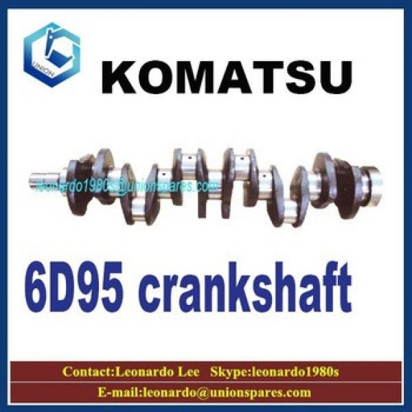 PC series 6D95 6207-31-1100 engine crankshaft excavator crankshaft #5 image