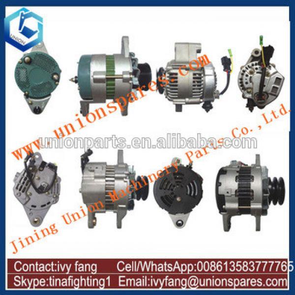 Top Quality PC300-6 PC350-6 Engine Alternator 600-825-3261 6D108 Engine Parts #5 image