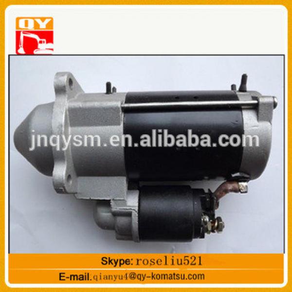 Gneuine PC300-5/6 excavator 6D108 engine parts starting motor 600-813-6510 China supplier #1 image