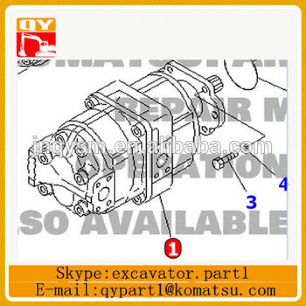 loader WA600-3 hydraulic gear pump 705-53-42010 for sale #1 image