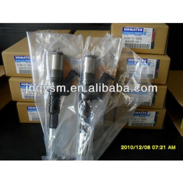 fuel oil injector for excavator 6156-11-3300 excavator spare part #1 image