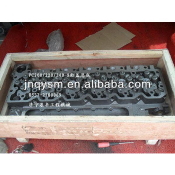 Excavator 6D95 Cylinder Block for excavator PC200-5 6D95 #1 image