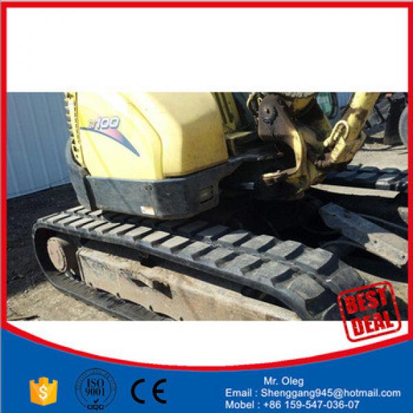 rubber track,ZX55 excavator rubber pad:EX50,ZX60,EX25,EX40-2,EX45,EX55,EX60,EX75,EX90,EX100,EX120,ZX45,ZX75,ZX90,ZX110 #1 image