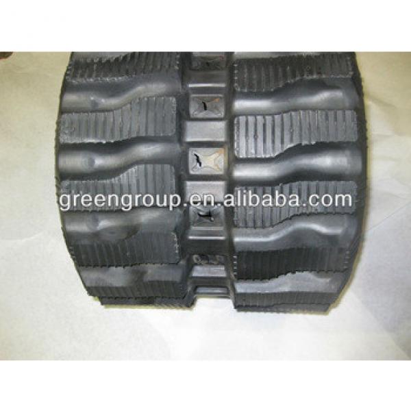 doosan rubber track,DH160LC,DH215,DH220LC,DX55,DX50,DX130,DX260,DH55,DH60,DH75,DH160LC,S140,S60,S75,S90,S120,DX60 #1 image