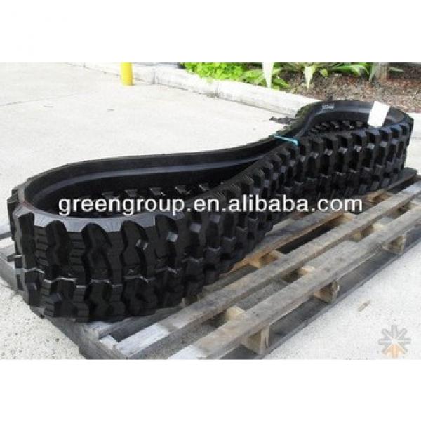 Mini Digger rubber track,Volvo,Sumitomo,Kato,Bobcat,Takeuchi,Kubota,Doosan,Hyundai,Mitsubishi, #1 image