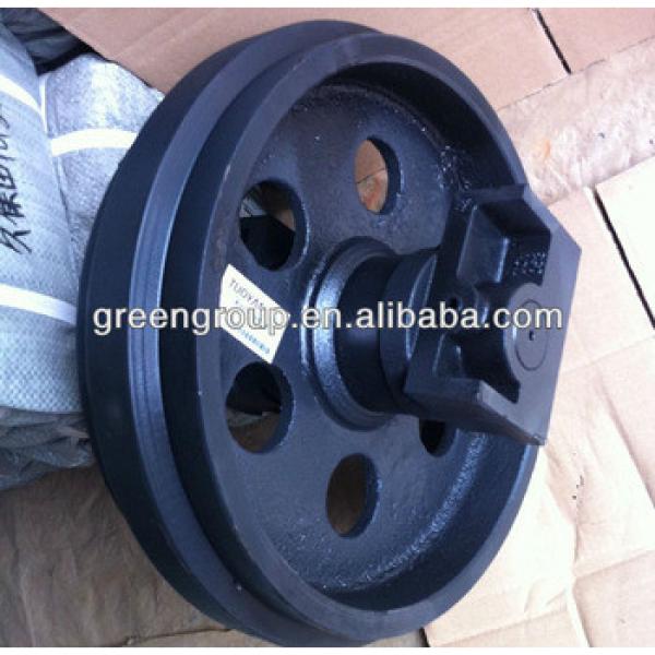 Kobelco front idler,track roller,SK100 excavator sprocket,SK45,SK50,SK60,SK75,SK120,SK210,SK90,SK80,SK160,SK330,SK200,SK135 #1 image