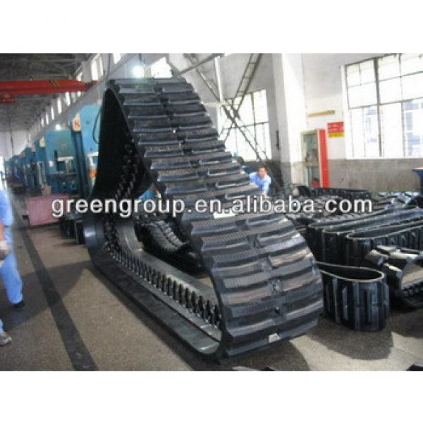 rubber track,SV17 excavator track:B3U,B4U,B5U,B6U,B7U,Vio10,VIO60,SV08,VIO15,VIO20,VIO70,VIO75,VIO35,VIO45,Vio65,VIO80 #1 image