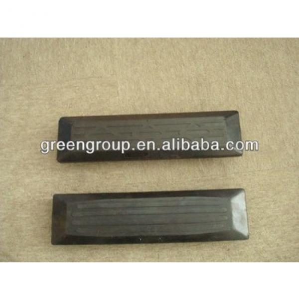 PC75uu rubber track pad,PC80 rubber pad,excavator:PC18,PC28,PC30,PC25,PC35,PC70,PC40MR,PC55,PC90,PC120,PC130,PC160,PC150 #1 image