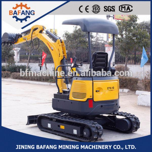 YG15-9 mini hydraulic crawler excavator, mini excavator for sale #1 image