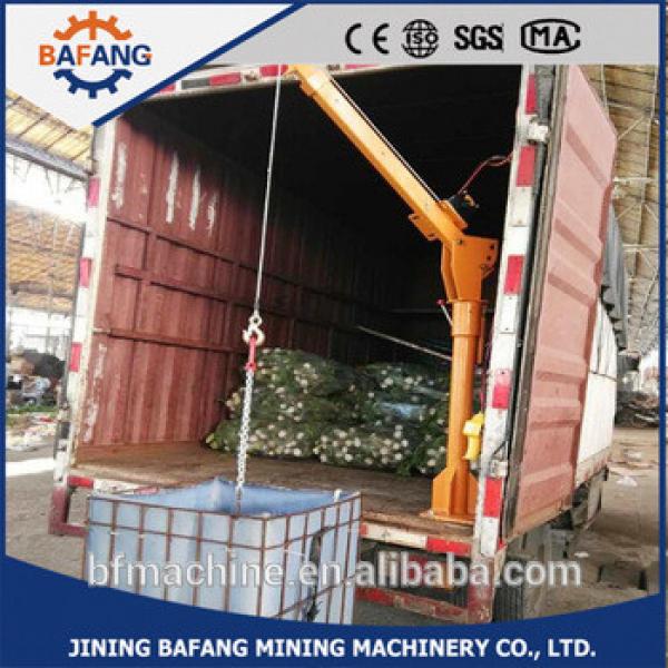 Mini Mobile Truck Mounted Jib Crane for sale #1 image