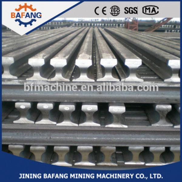 China standard rails 12 kg/m Light railway Steel Rail, UIC 54/UIC60 railroad steel railway/ steel rail #1 image