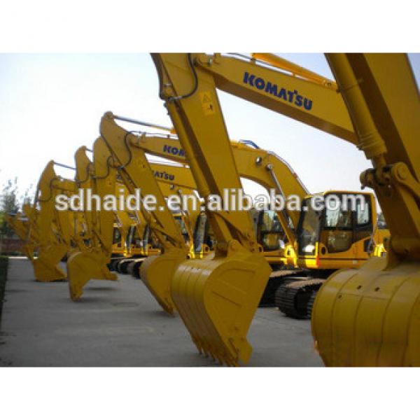 PC300-7 excavator tilt bucket ,excavator bucket yellow color #1 image