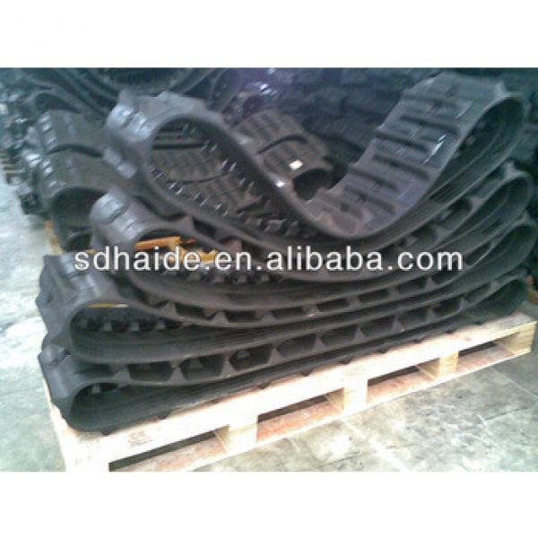 rubber track,rubber track pad,PC 08,PC09,PC18,PC25,PC30,PC40,PC50,PC60,PC75,PC78,PC90,PC100,PC120 #1 image