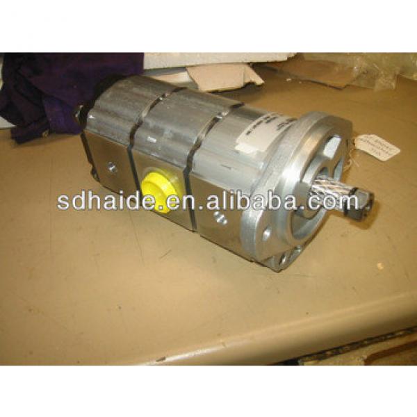 hydraulic triple pump,casting pump covers,cast iron gear pumps for excavator #1 image