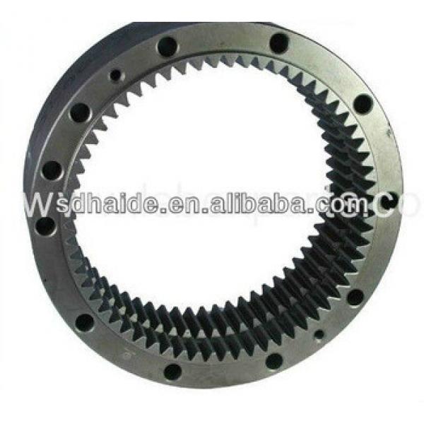 excavator slewing ring gear,hydraulic swing motor reducer part for kobelco,daewoo,doosan,Volvo #1 image