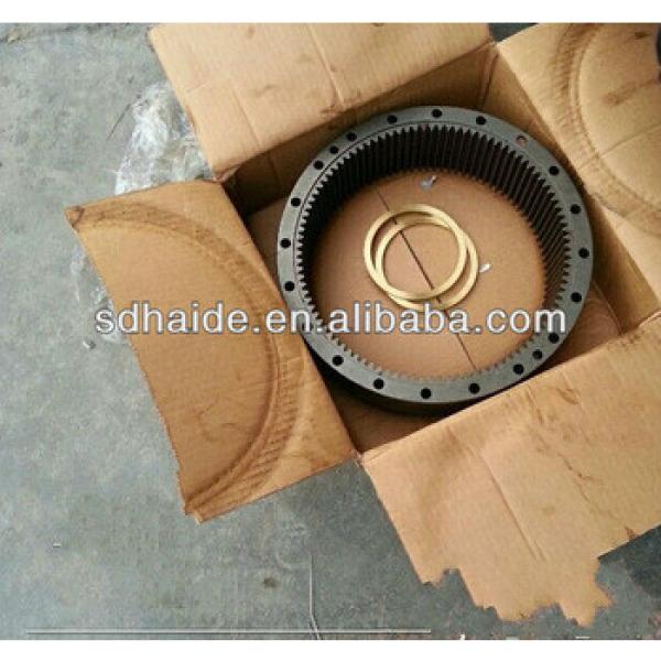 excavator slewing ring,swing gear for kobelco,daewoo,doosan,Volvo #1 image