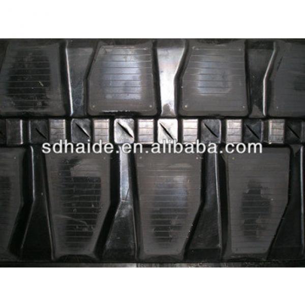 rubber tracks for excavators,rubber track tractor for kubota,bobcat,volvo,doosan #1 image