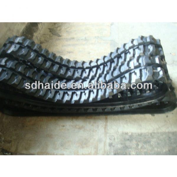 230x96x35 rubber track crawler and carrier excavator for kubota bobcat kobelco volvo doosan #1 image