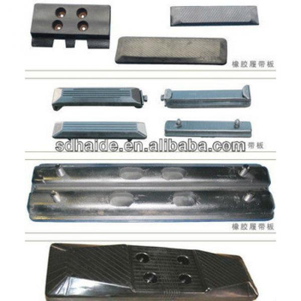 excavator rubber pad and rubber track system #1 image