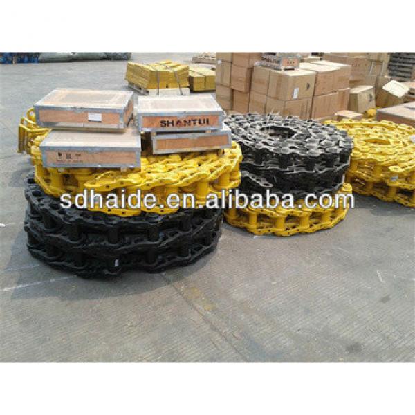 excavator JS220 track chain,track pad, track link assy for JS220 #1 image