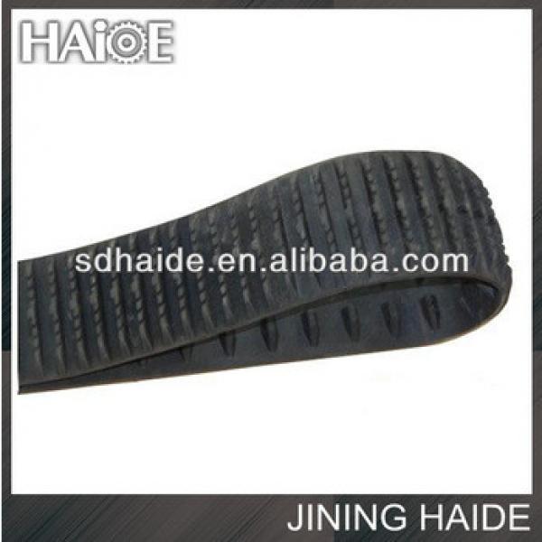 rubber track,rubber rubber tracks for excavator,crawler R55,R485LC-9T,R485LC-9,R60-9,R110-9.R225LC-9,R30 #1 image