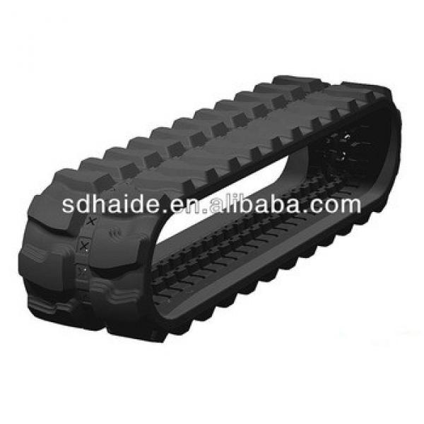 Harvester/tractor rubber track, excavator rubber track 400x72.5x74,400x72.5x74 rubber track #1 image