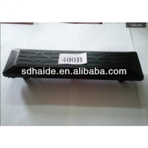 Rubber pad for ZX135US,rubber track shoe, for Vio 70,Vio 75,PC40,PC50UU-2,PC60-6,PC75UU,PC78VS,PC90,PC100 #1 image