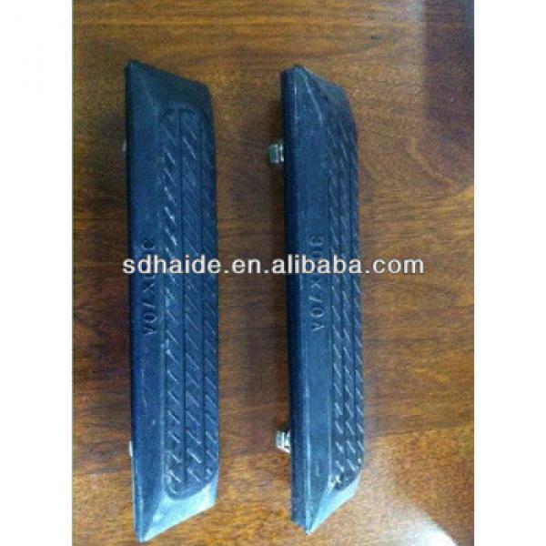 Rubber track pad for Mini excavator,rubber pad for PC35MR, PC08,PC25,PC30,PC40,PC50,PC60,PC75,PC78,PC90,PC100,PC120 #1 image