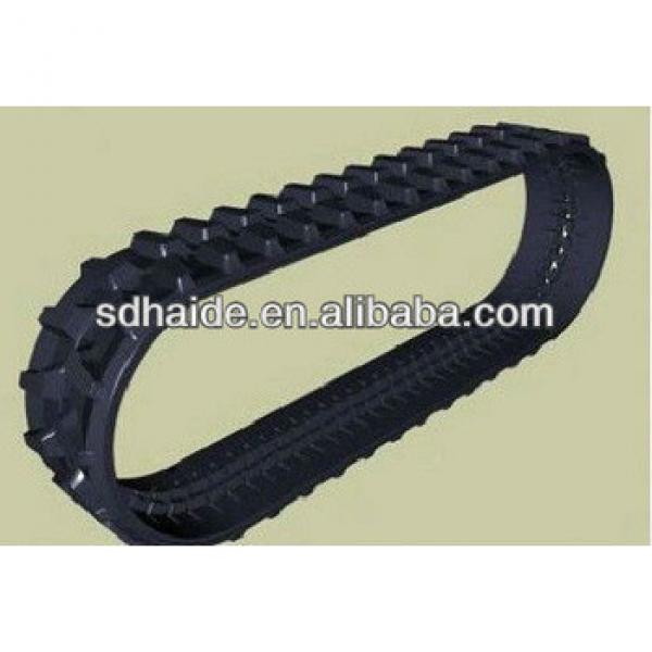 rubber pad/rubber track pad for excavators/diggers kubota/sumitomo/volvo #1 image