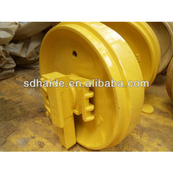 bulldozer parts front idler,front idler for excavator,front idler excavator parts #1 image