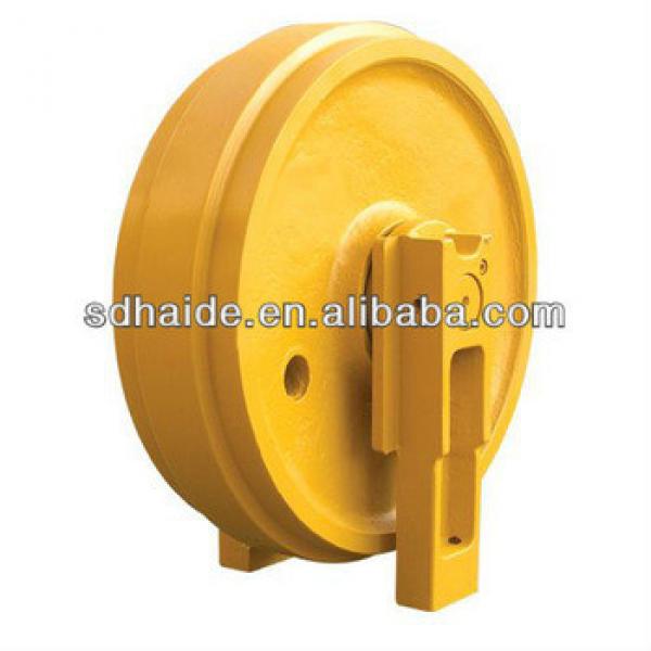 front idler,excavator part,bulldozer,excavator,PC100,PC200-1/3/5/6,PC220-1/3/5,PC300-3/5,PC400-1-3-5,D20,D30,D31,D50,D60 #1 image