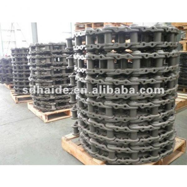 SK220 track chain assy,track link assy for SK220,Kobelco undercarriage parts track link #1 image