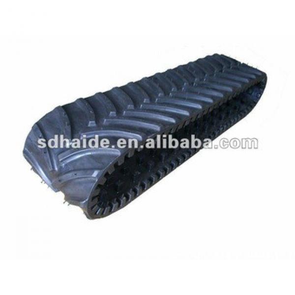 rubber tracks , rubber track pad for agricultural/combine harvester/excavator/truck/jeep/kubota #1 image