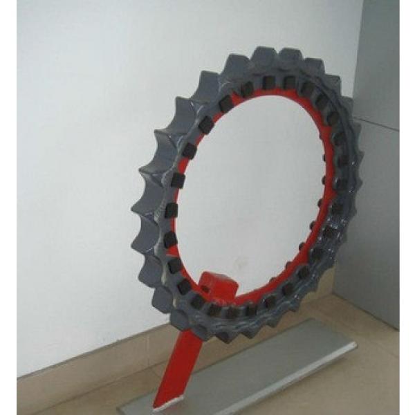 excavator chain drive sprocket and sprocket rim #1 image