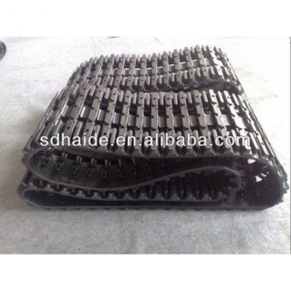 rubber track,for IHI excavator rubber track:25,35,45,55,60,80,Nagano: 08,15,25,35,45,50,75 #1 image