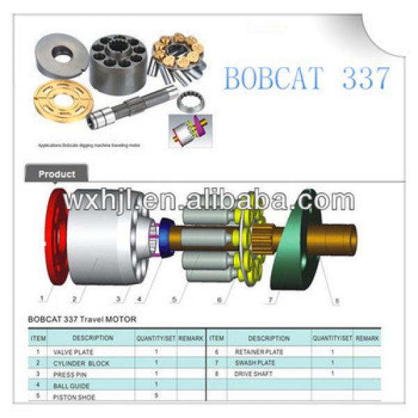 NACHI BOBCAT 337 hydraulic piston pump parts #1 image