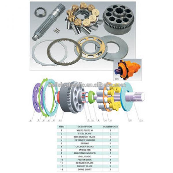 Kawasaki MX500 hydraulic motor parts #1 image