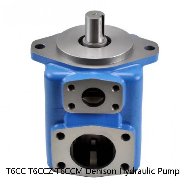 T6CC T6CCZ T6CCM Denison Hydraulic Pump Manual , Vane Type Hydraulic Pump #1 image